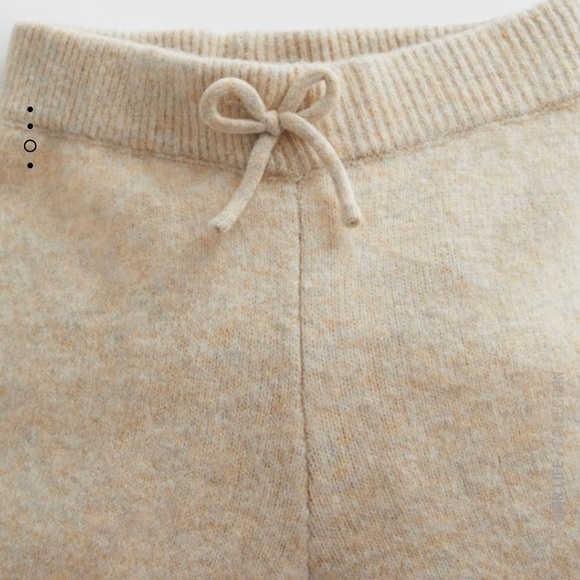 Knit Zara Joggers - Sand - Picture 3 of 3